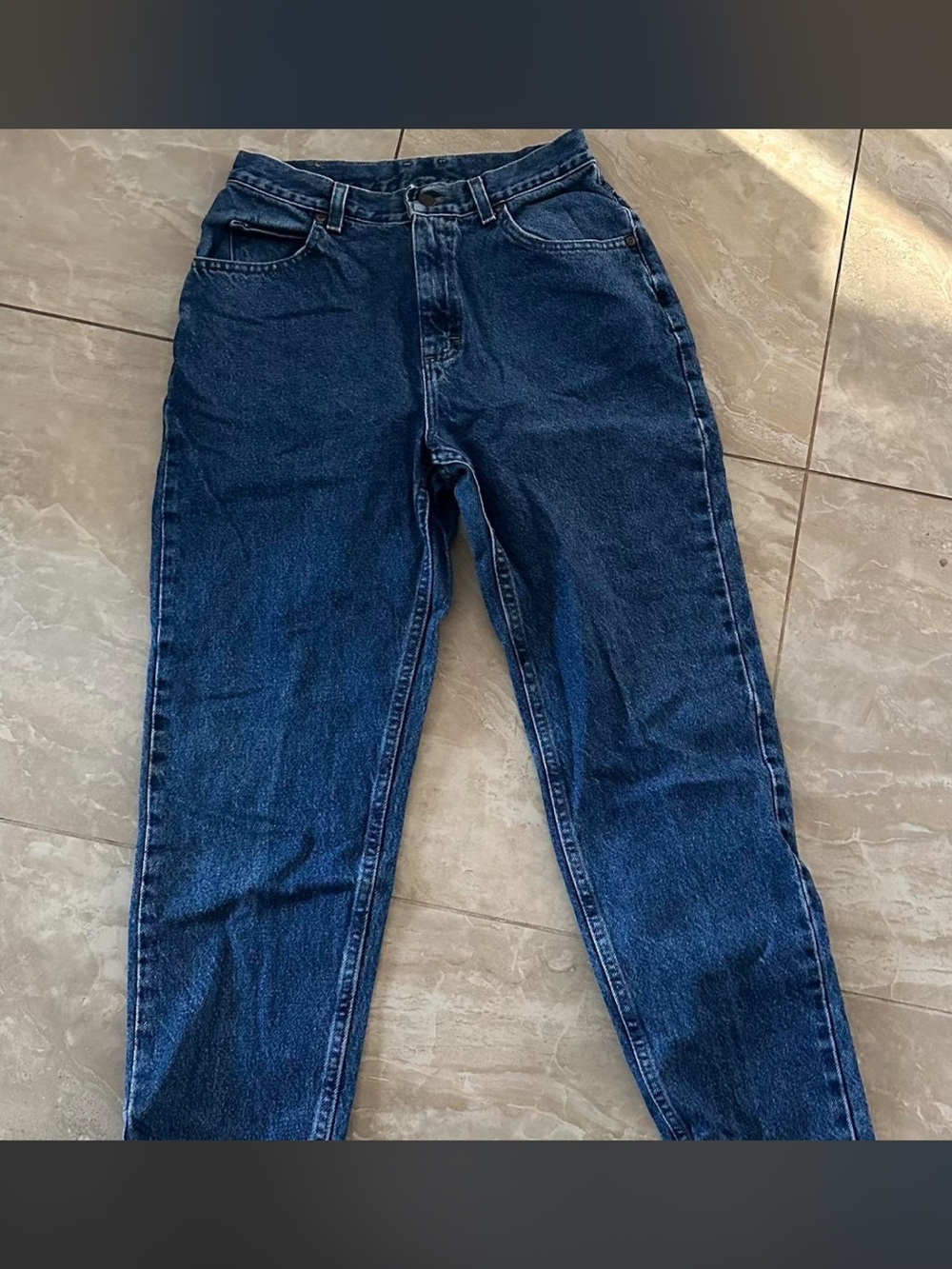 Lee Vintage Wash Blue Straight-Leg Jeans